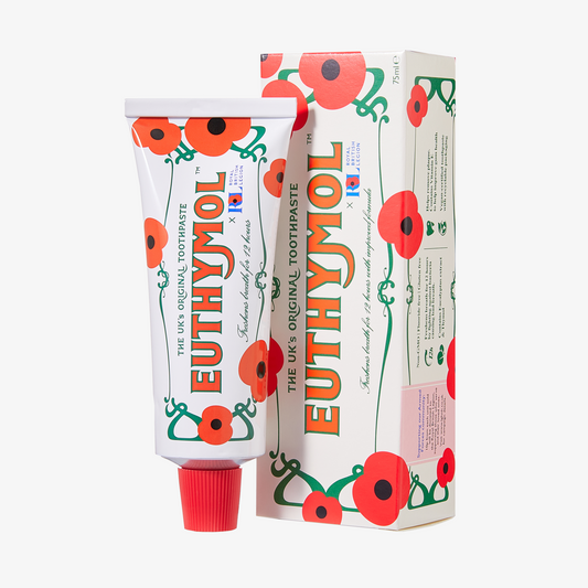 Euthymol Original Toothpaste - Poppy Edition