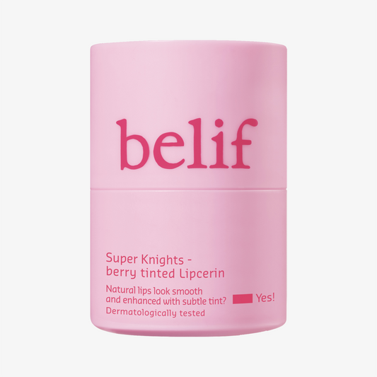 belif Super Knights - berry tinted Lipcerin