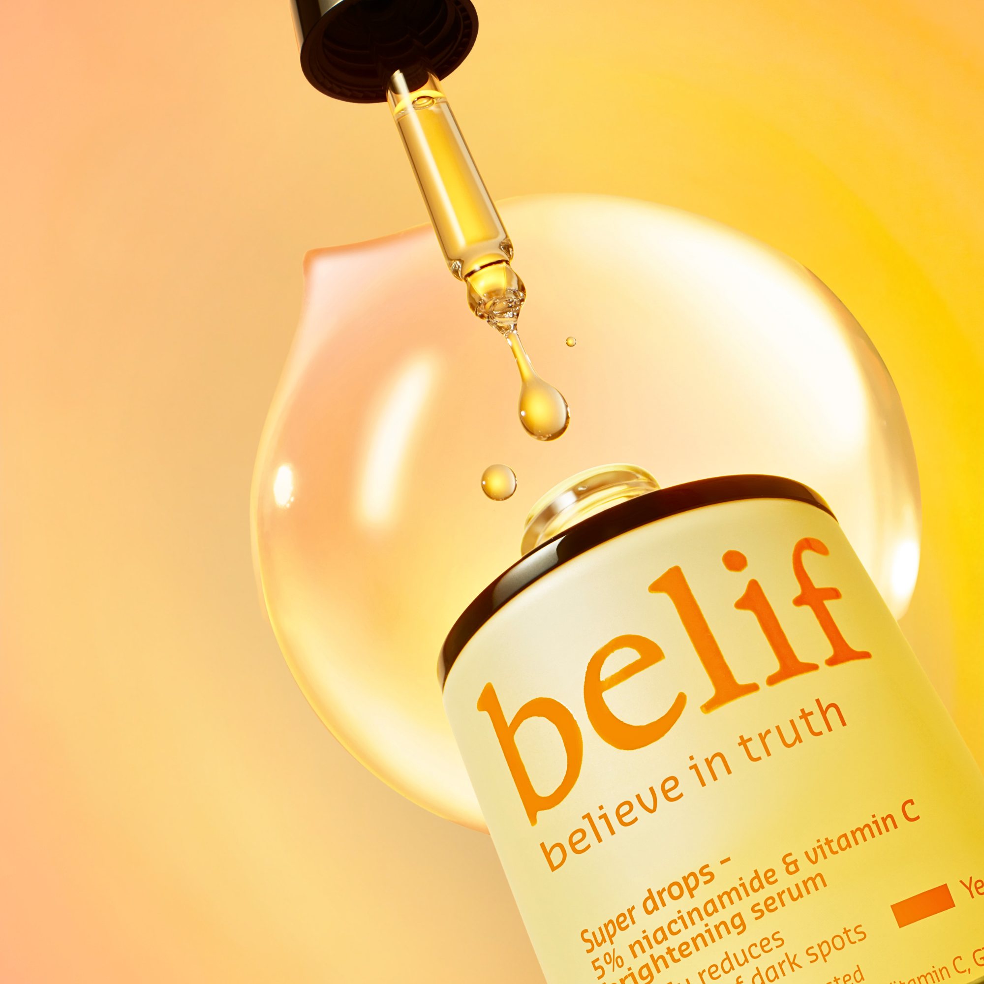 belif Super drops - 5% Niacinamide & Vitamin C Brightening Serum