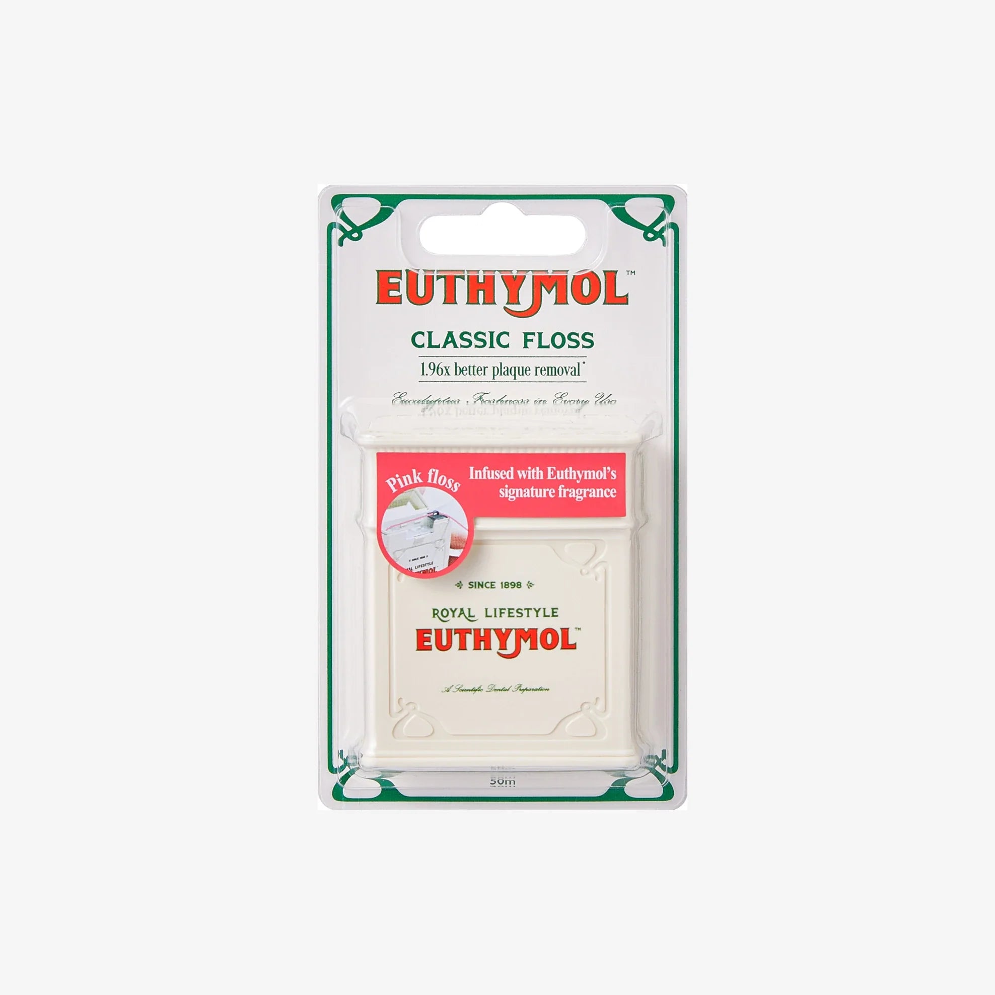 🎁 Euthymol  Pink Dental Floss (50m) (100% off)