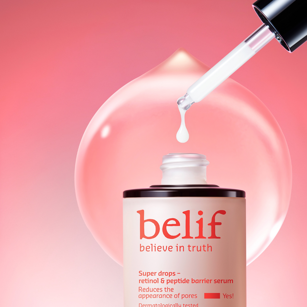 belif Super drops - Retinol & Peptide Barrier Serum