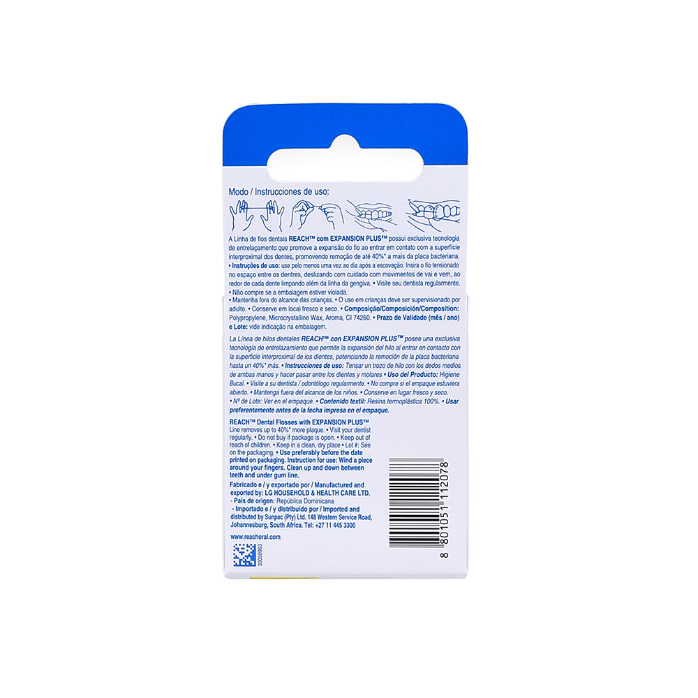 REACH Mint Waxed Floss 50m