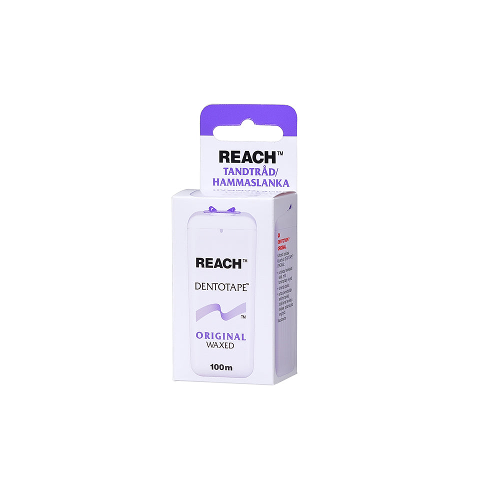 REACH Dentotape Original Waxed Floss 100m