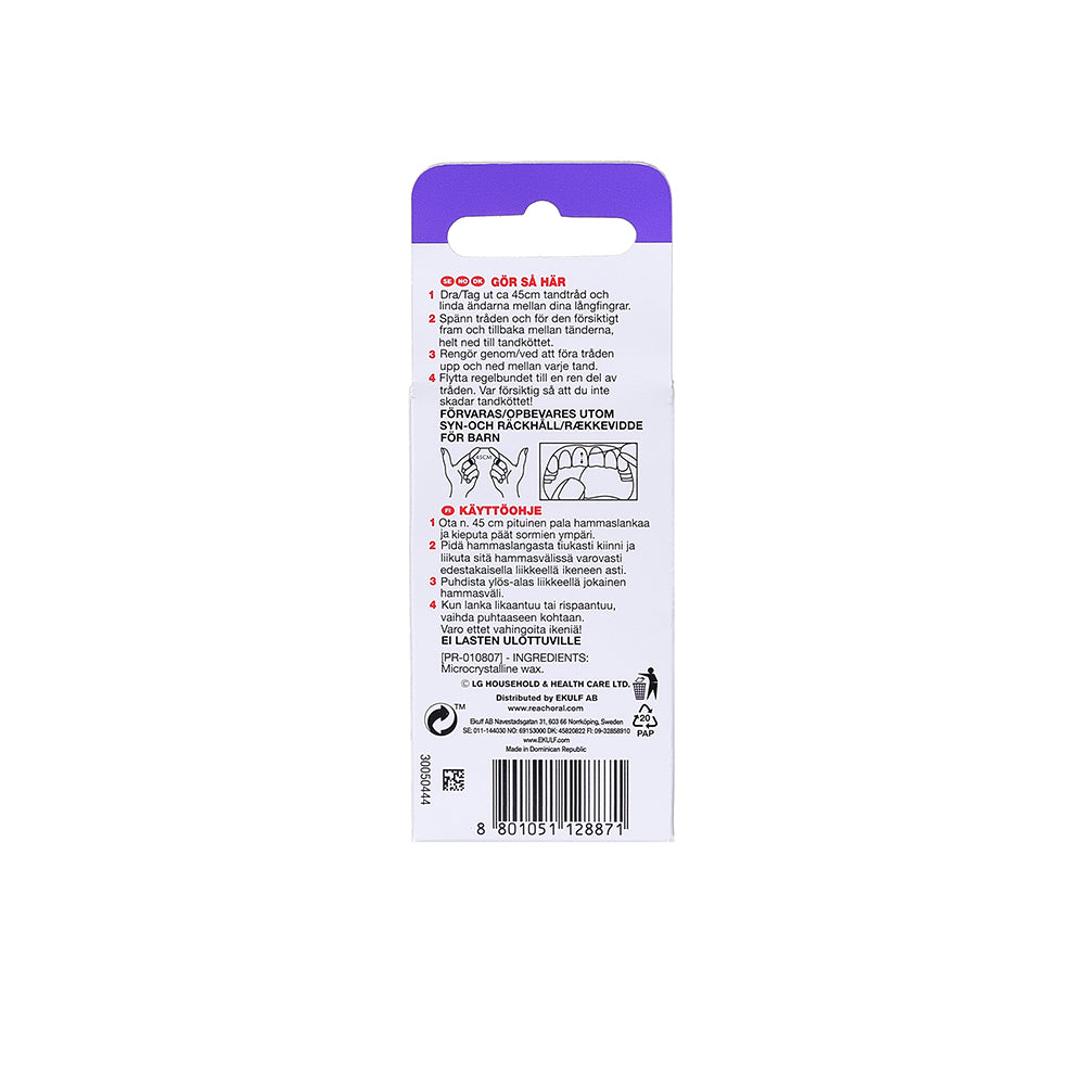 REACH Dentotape Original Waxed Floss 100m