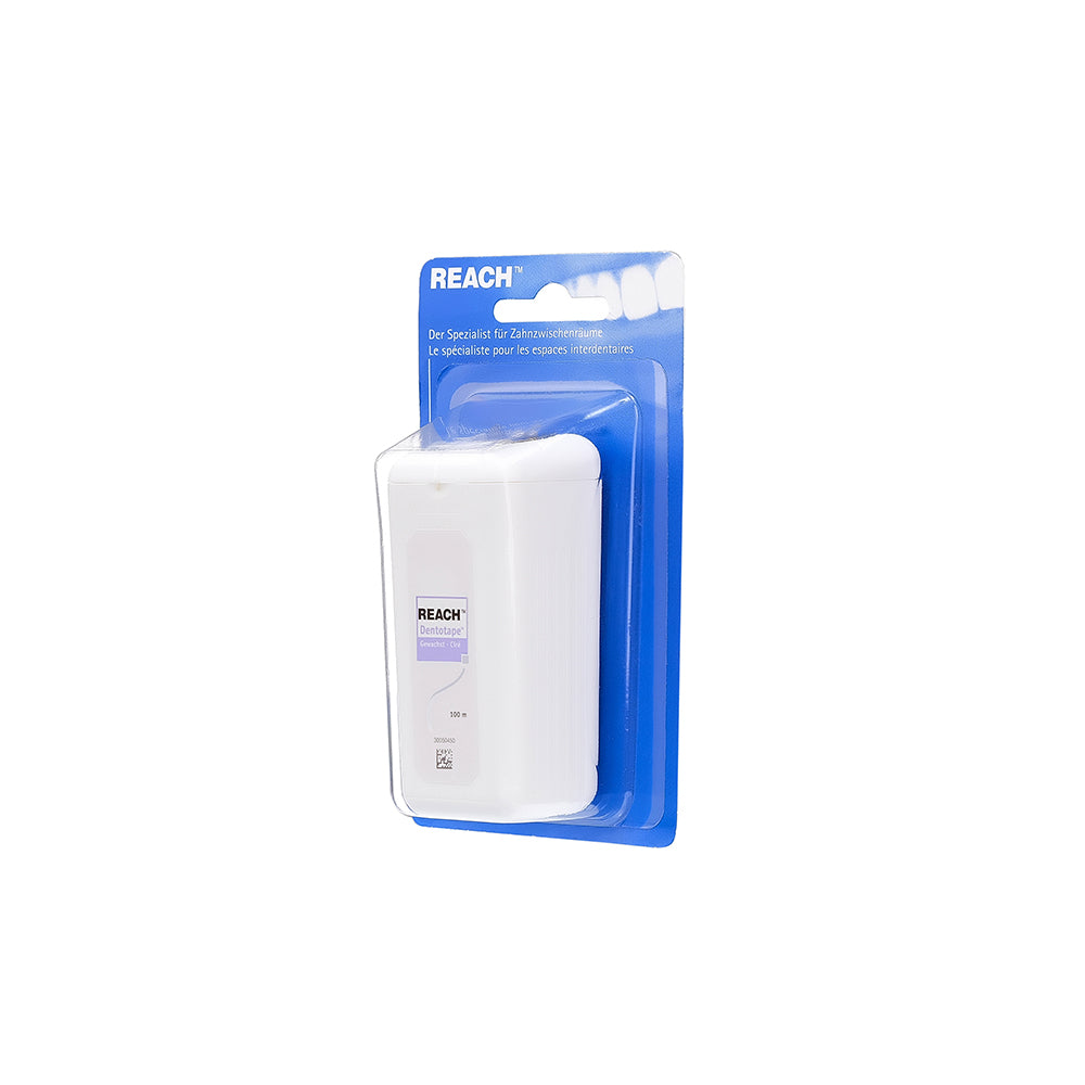 REACH Dentotape Waxed Floss 100m (Switzerland)