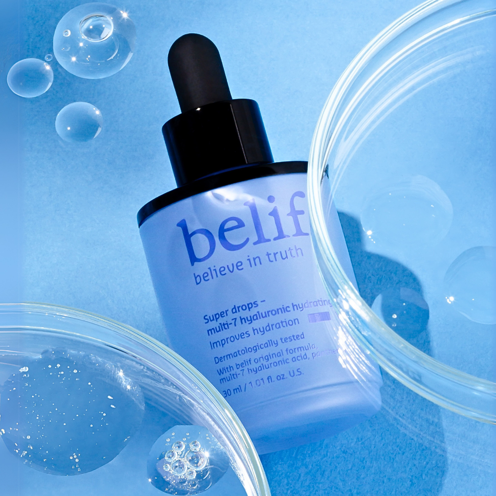 belif Super drops - Multi-7 Hyaluronic Hydrating Serum