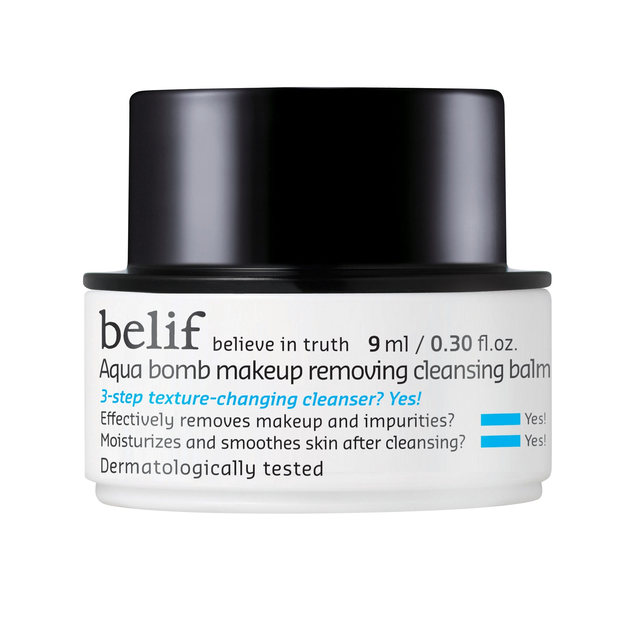 belif Aqua Bomb Makeup Removing Cleansing Balm travel size 9ml