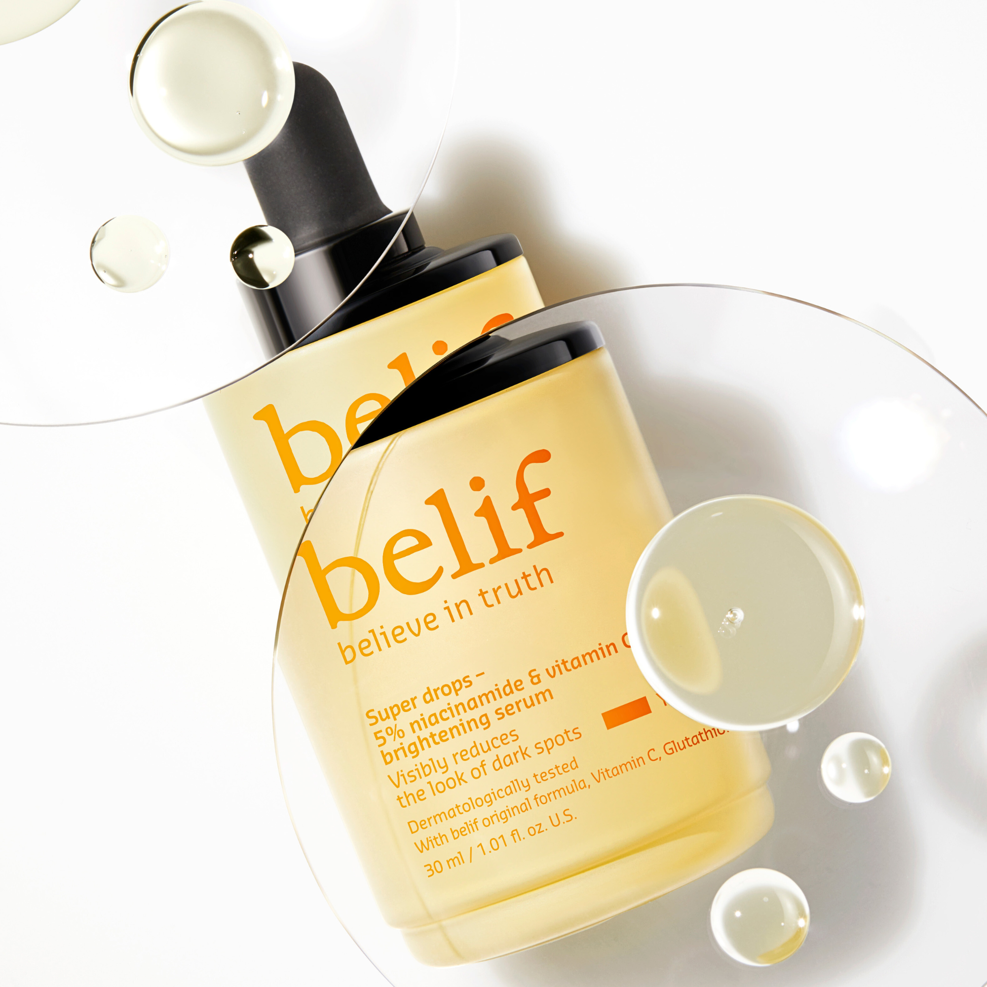 belif Super drops - 5% Niacinamide & Vitamin C Brightening Serum