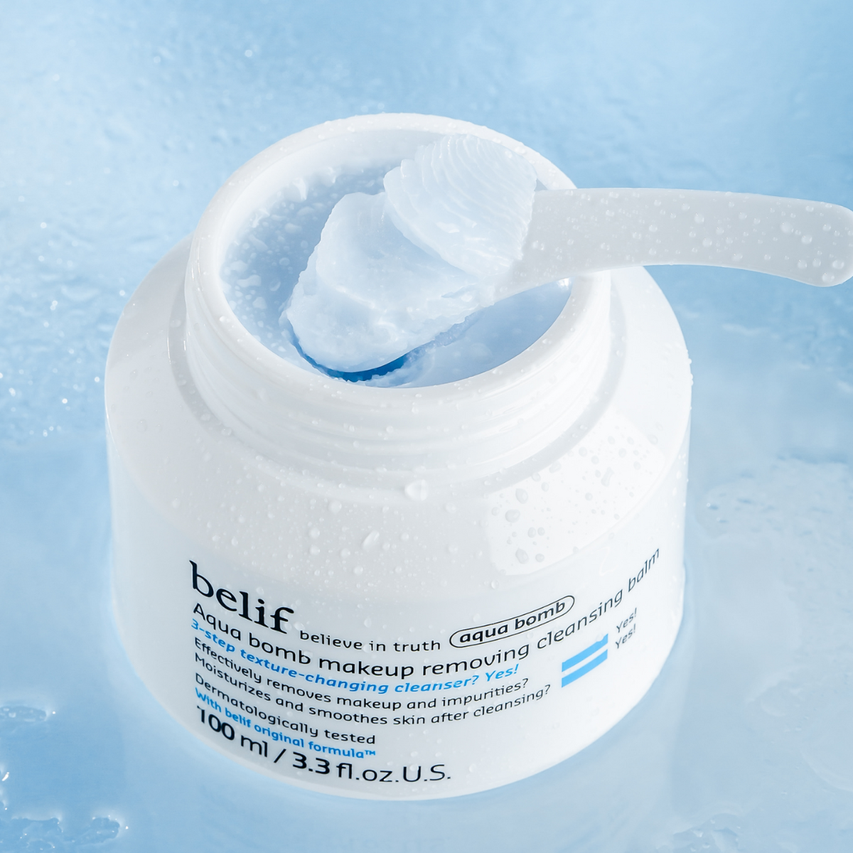belif Aqua Bomb Makeup Removing Cleansing Balm