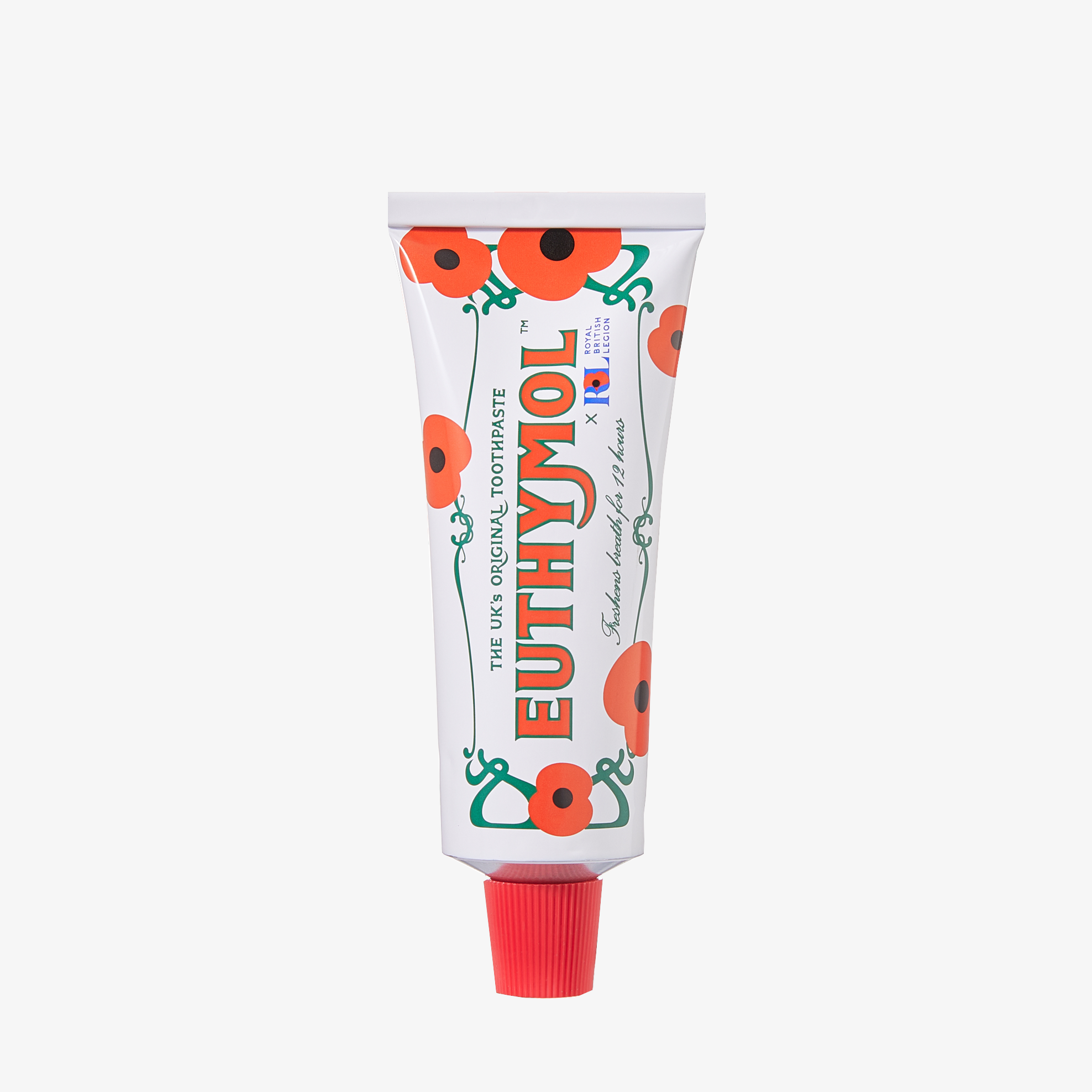 Euthymol Original Toothpaste - Poppy Edition