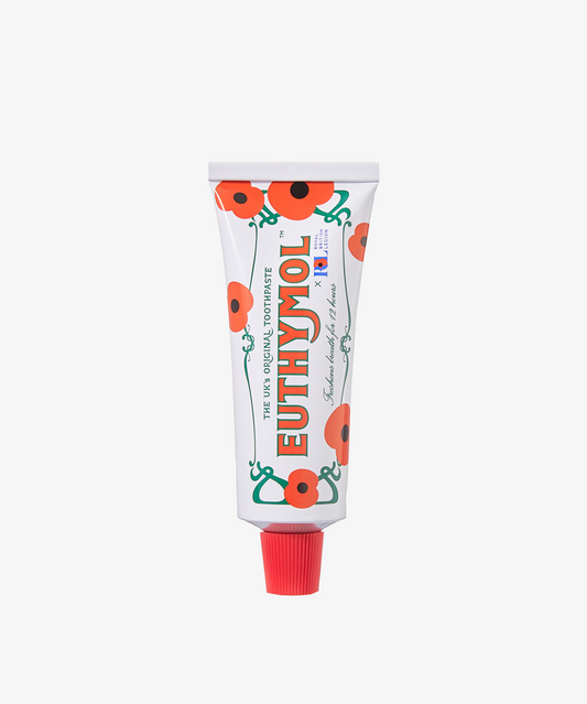 Euthymol Original Toothpaste - Poppy Edition