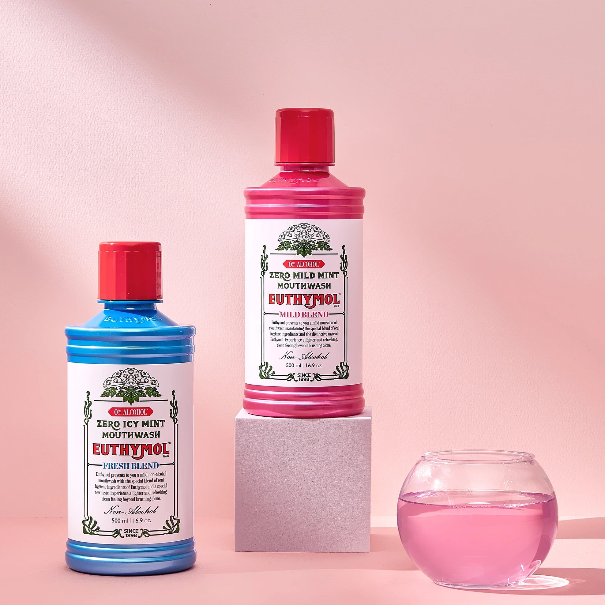 Euthymol Alcohol-free Mouthwash (Icy Mint)