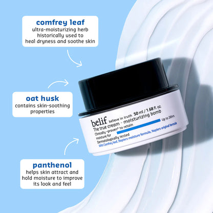 THE TRUE CREAM - MOISTURIZING BOMB