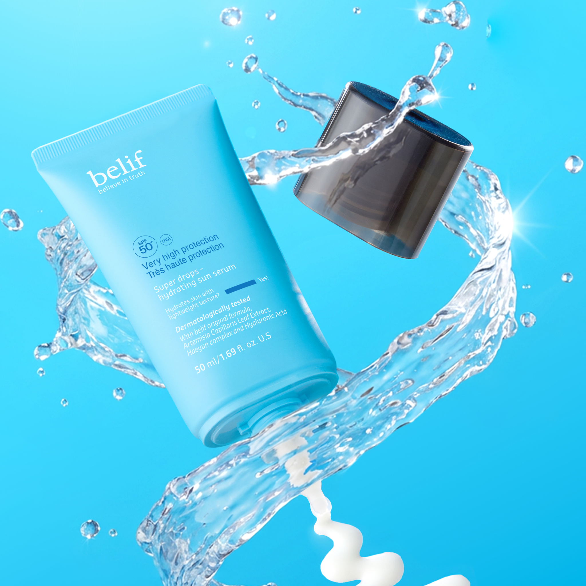 belif Super Drops - Hydration Sun Serum