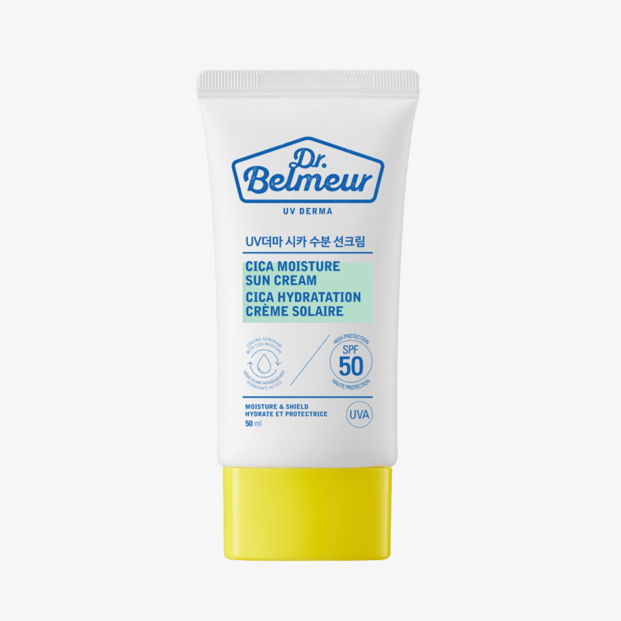 Dr. Belmeur UV Derma Cica Moisture Sun Cream