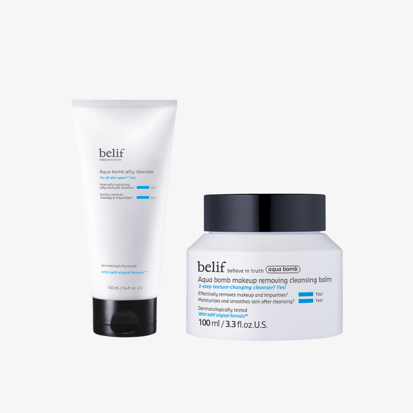 belif Aqua Bomb Double Cleanse Duo