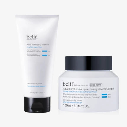 belif Aqua Bomb Double Cleanse Duo