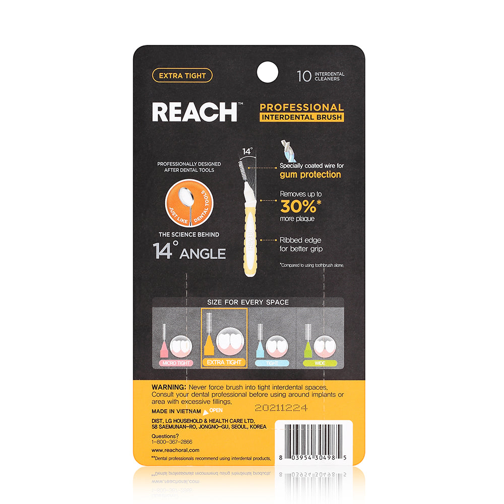 REACH Interdental Brush - Extra tight